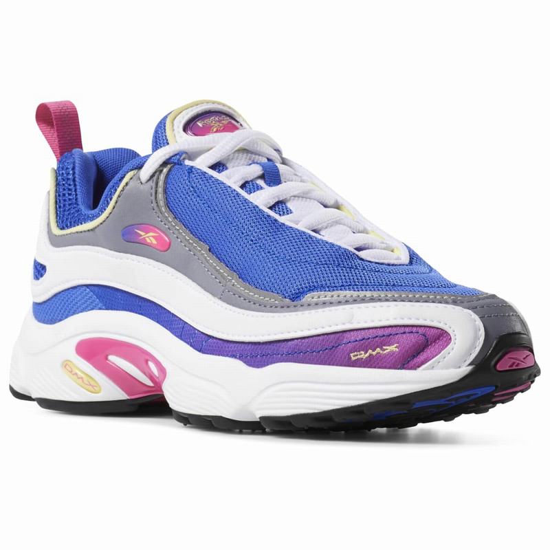 Tenisi Reebok Daytona Dmx Barbati Colorati/Albastri/Albi/Gri Romania ME9833KI